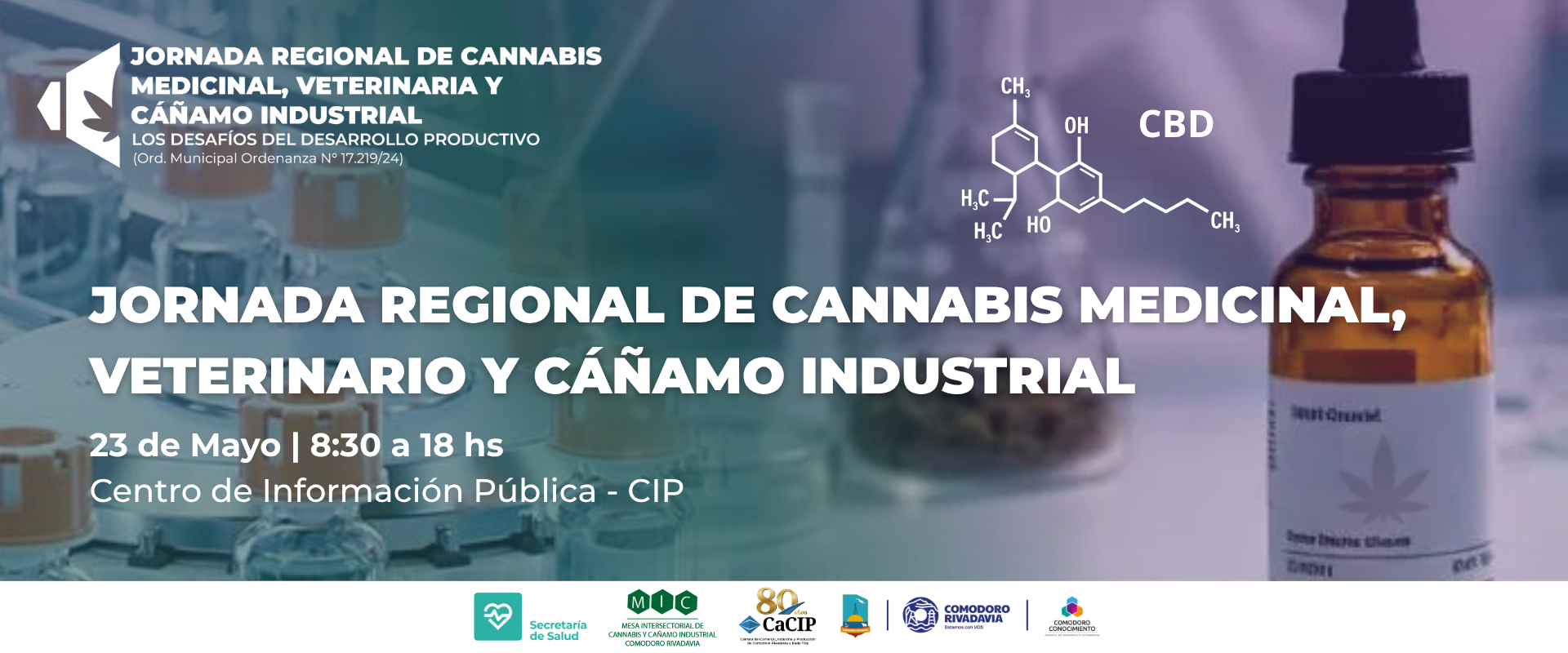 Jornada Regional de Cannabis Medicinal, Veterinaria y Cáñamo Industrial